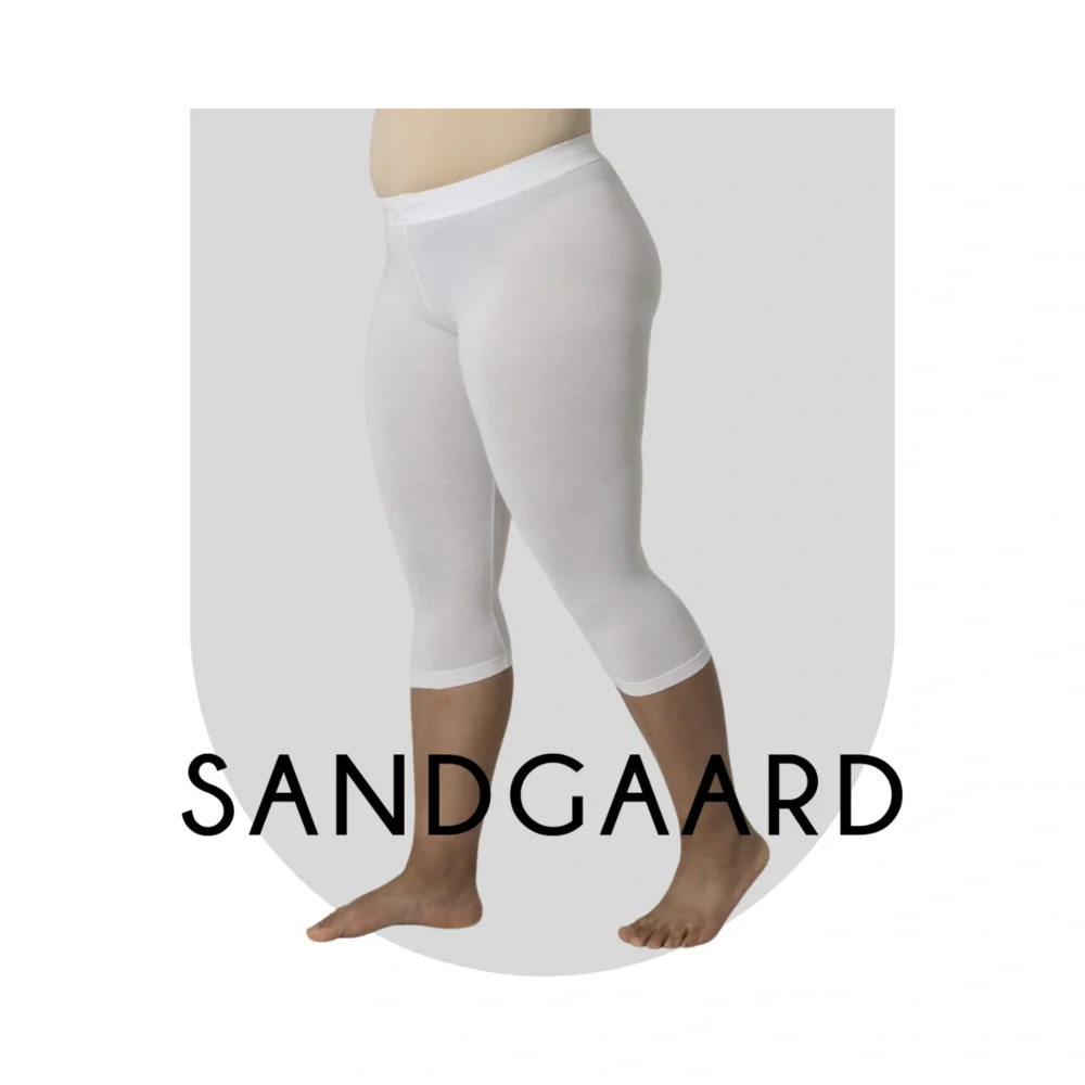 Hvide leggings fra Sandgaard - model Amsterdam