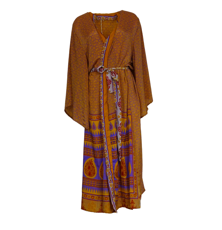 Boho Kimono Burnt Orange