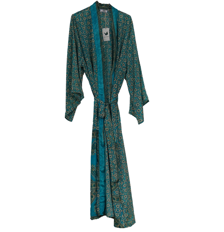 Boho Kimono Turquoise