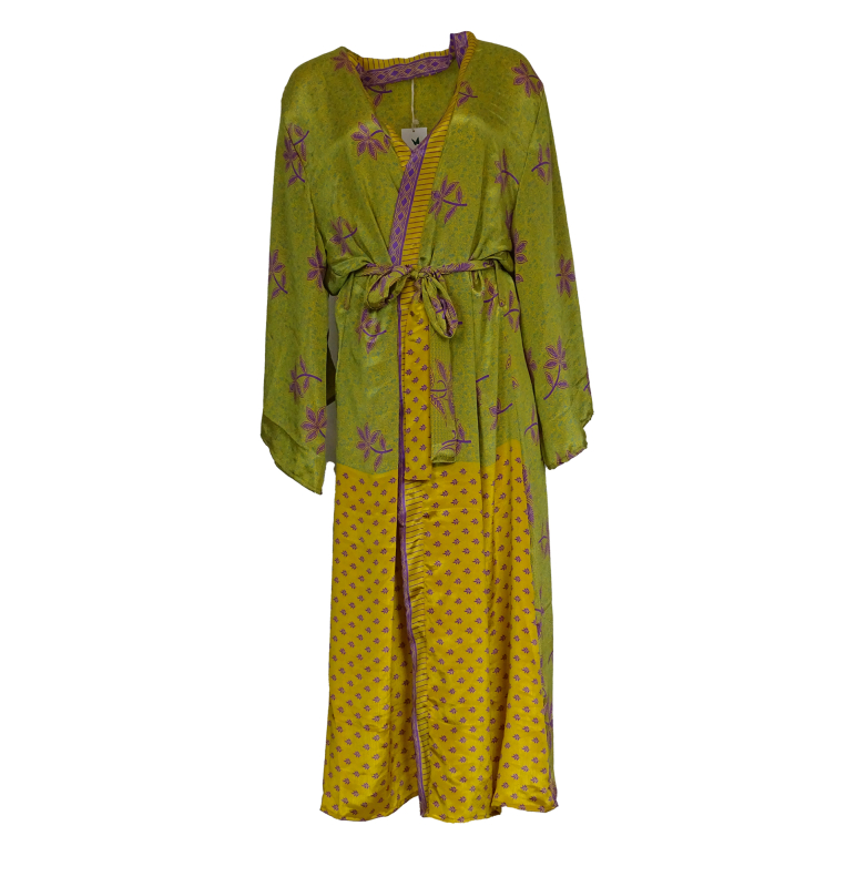 Boho Kimono Yellow