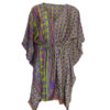 Kaftan Autumn Purple n´ Green