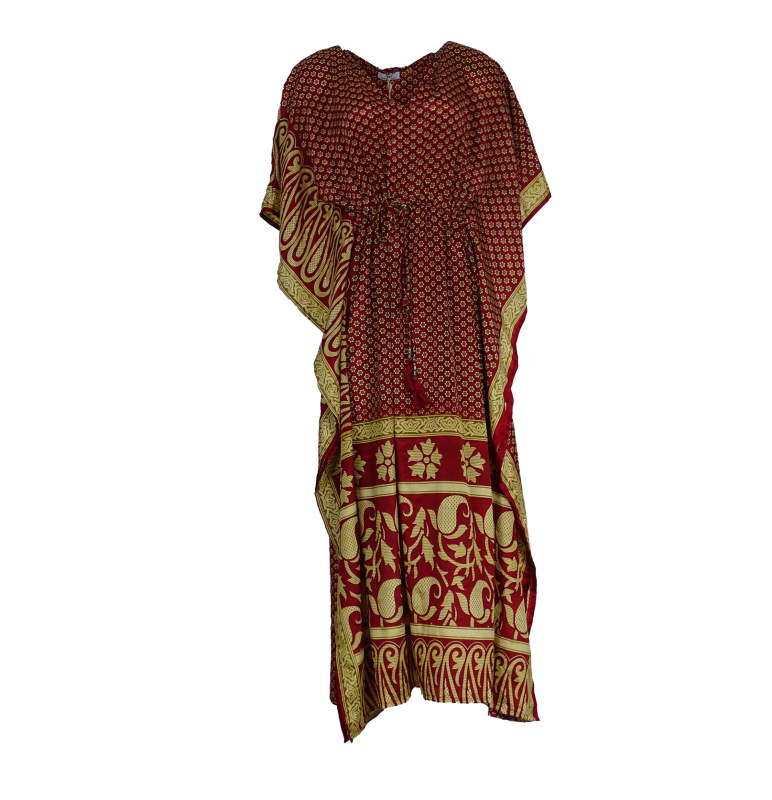 Kriti Kaftan Wine n´ Beige