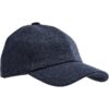 Connexion Tie WOOLEN CAP i solid navy 100% uld