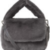 DAY ET Skuldertaske - Fluffy Fur CB Handy - Magnet Grey