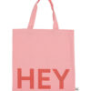 Design Letters Shopper - Hey - Soft Red