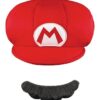 Disguise Udklædning - Mario Hat & Mustache