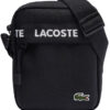 Lacoste Skuldetaske - Sort m. Logostribe