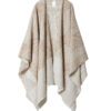 Lala Berlin Poncho - Uld - Pineo - Heritage Star Sand