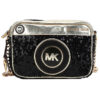 Michael Kors Skuldertaske - Sort m. Pailletter/Guld