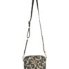 Michael Kors Skuldertaske - Stone m. Leopardprint