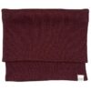 Minimalisma Tube - Rib - Silke/Bomuld - Birk - Ruby Red