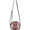 Molo Skuldertaske - Glitter Smile Bag - Sort/Rosa