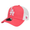 New Era Kasket - 9Forty - Dodgers - Pink/Hvid