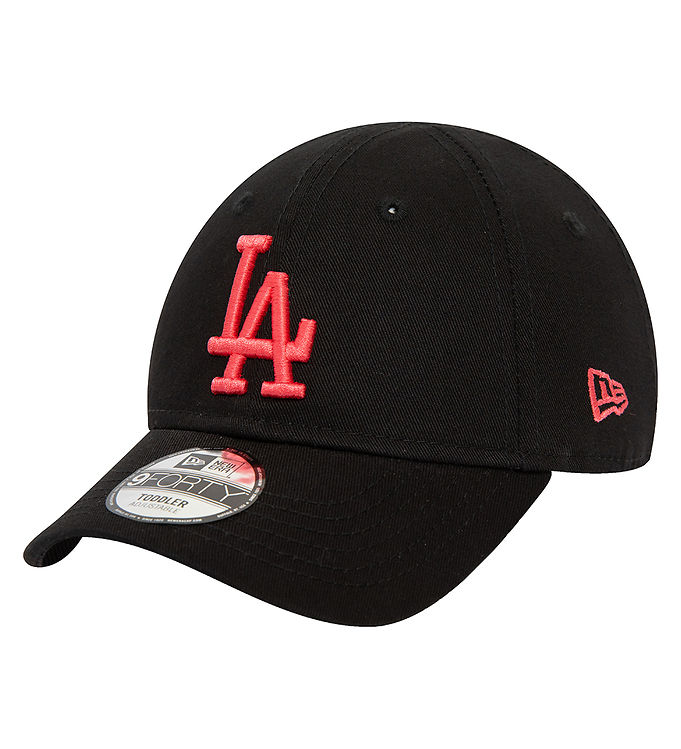 New Era Kasket - 9Forty - Dodgers - Sort/Rød