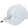 New Era Kasket - 9Forty - New York Yankees - Pastel Blå/Hvid