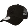 New Era Kasket - Clean Trucker - New York Tankees - Sort