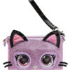 Purse Pets Skuldertaske m. Lys - Purdy Purrfect - Glitter