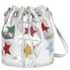 Stella McCartney Kids Skuldertaske - Sølv m. Stjerner